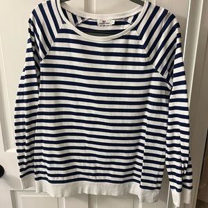 Vineyard Vines Blue and white stripes lightweight sweatshirt